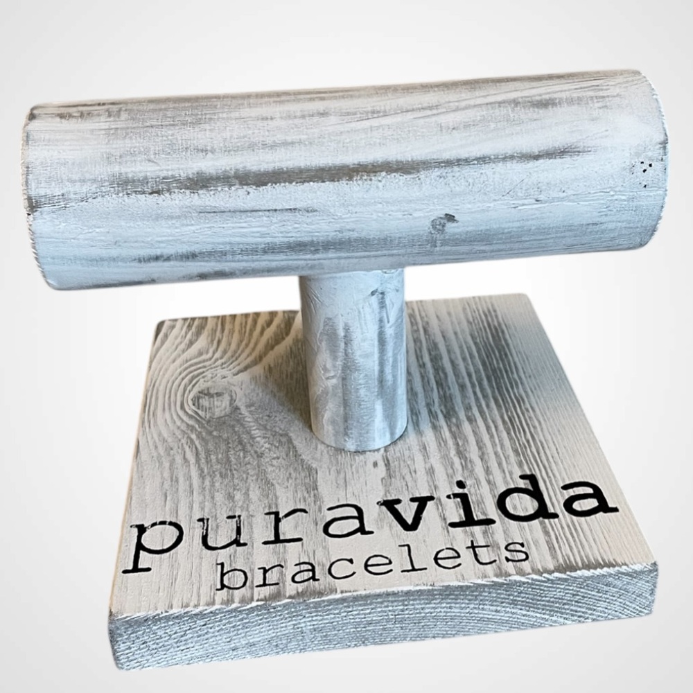New Pura Vida Wooden Bracelet Holder (original)
